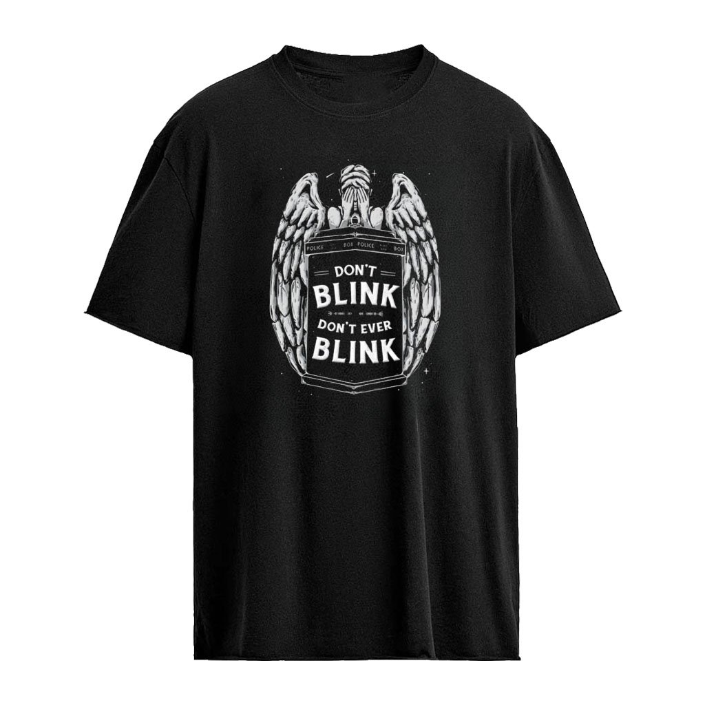 Willie Police Doctor Who NCAA Don’t Blink Dont Ever Blink shirt
