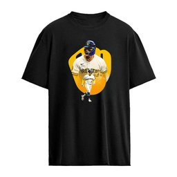 William Contreras 24 Milwaukee Brewers player Baseball logo shirt