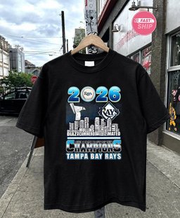 Raymond Tampa Bay Rays 2026 American League Championship Series Champions Skyline City shirt