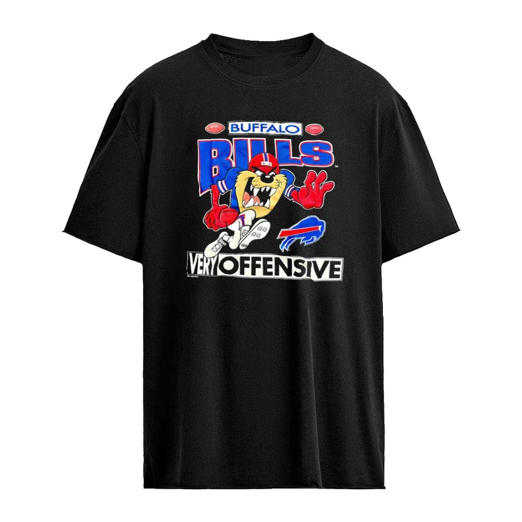 Tasmanian Devil Looney Tunes Buffalo Bills very offensive shirt