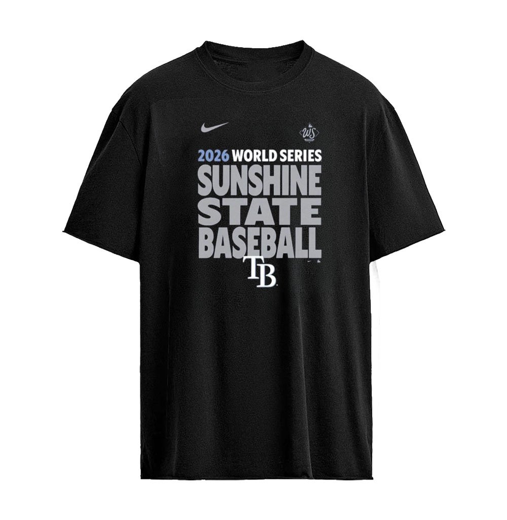 Tampa Bay Rays Nike 2026 World Series Sunshine State Baseball T-Shirt