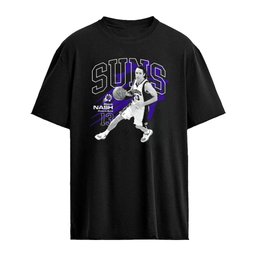 Steve Nash Phoenix Suns NBA player basketball player dribbling ball shirt