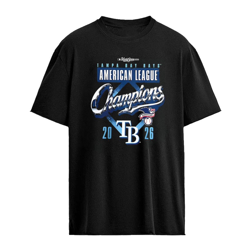 Tampa Bay Rays 2026 World Series American League Champions Locker Room shirt