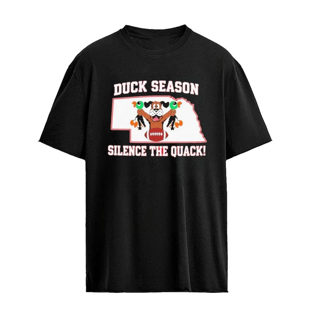 Adam Carriker Duck Season Silence The Quack T-shirt