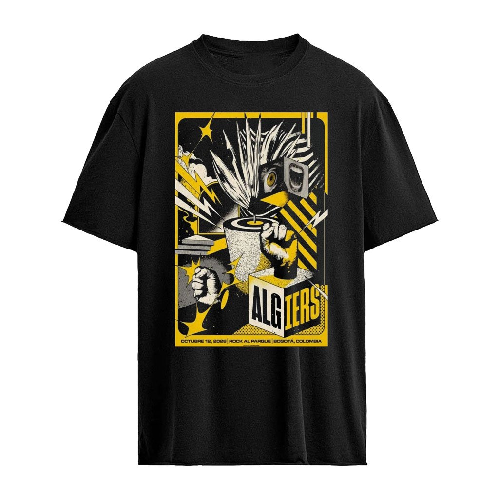 ALGIERS Rock Al Parque Oct 12, 2026 Bogotá, Colombia Poster T-Shirt