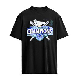 American League Champions Tampa Bay Rays MLB 2026 Trophy T-shirt