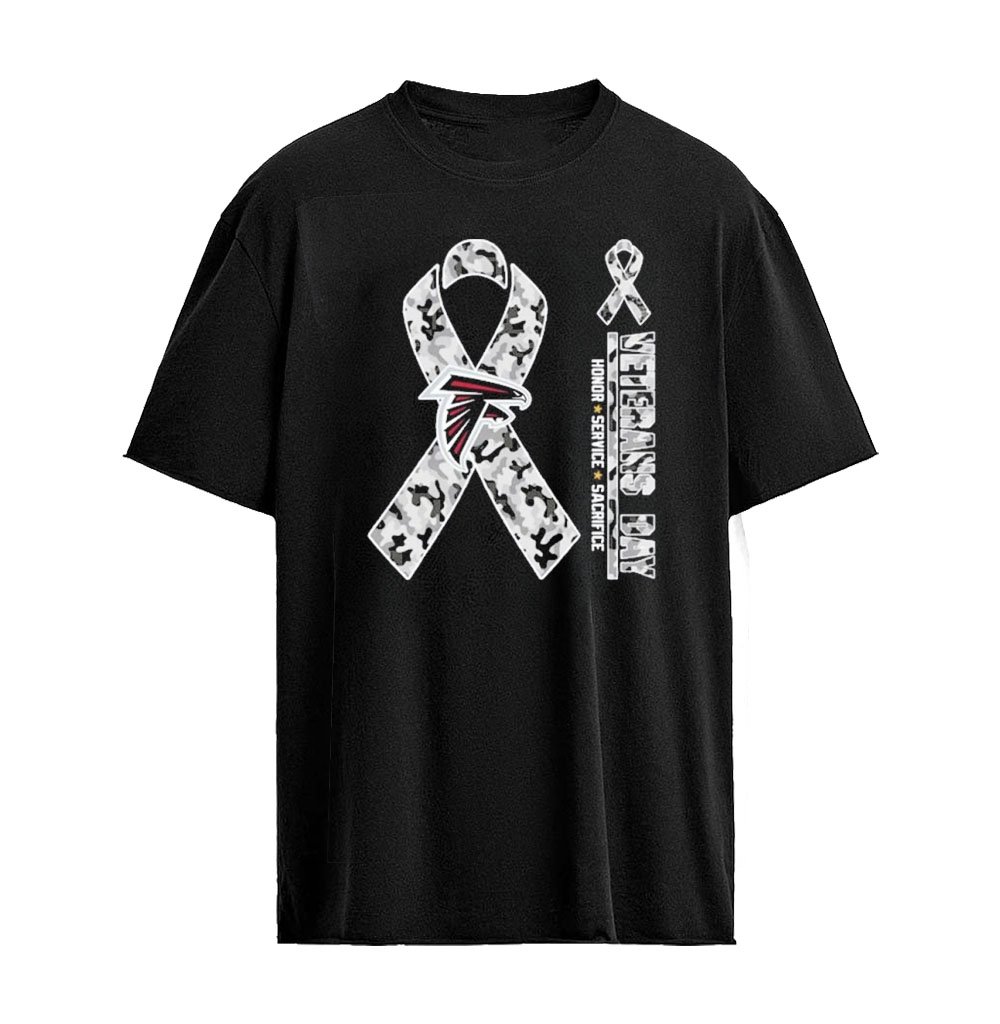 Atlanta Falcons x Veterans Day 2026 Honor Service Sacrifice T-shirt