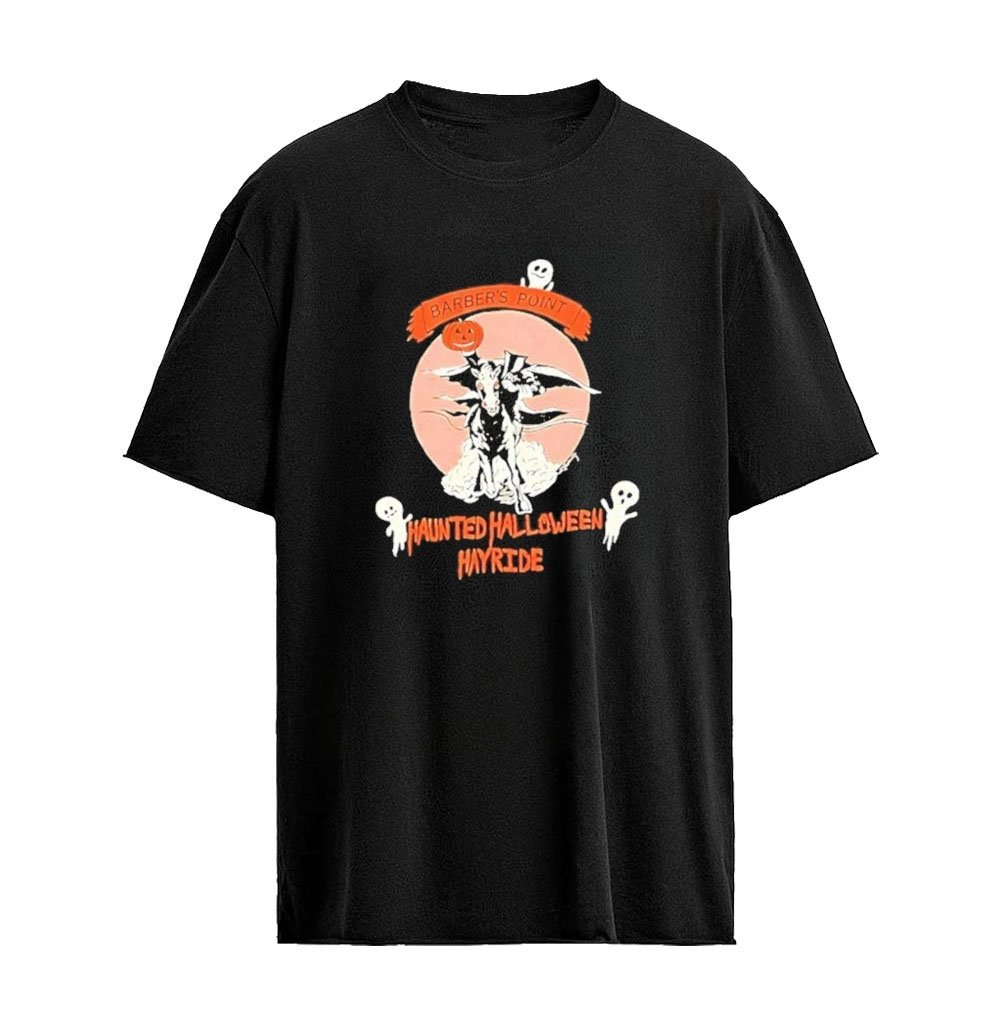 Barber’s Point Haunted 2026 Halloween Hayride Graphic T-Shirt