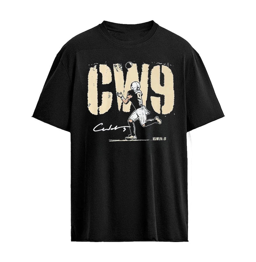 Christian Watson CW9 Green Bay Packers Football Player Graphic T-Shirt NFL Fan Shirt