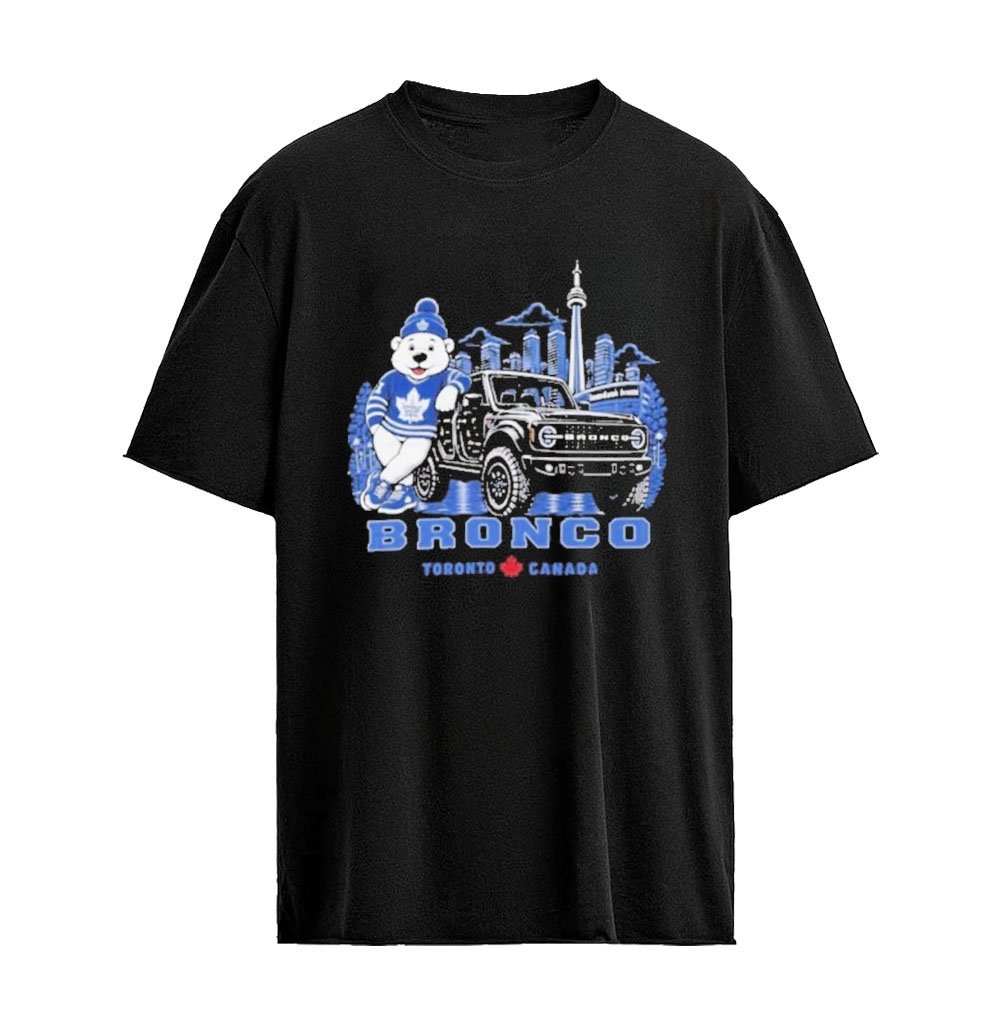 Bronco Toronto Canada Toronto Maple Leafs Winter Shirt