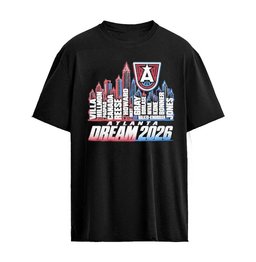 Atlanta Dream 2026 Wnba City Name Player Light T-shirt