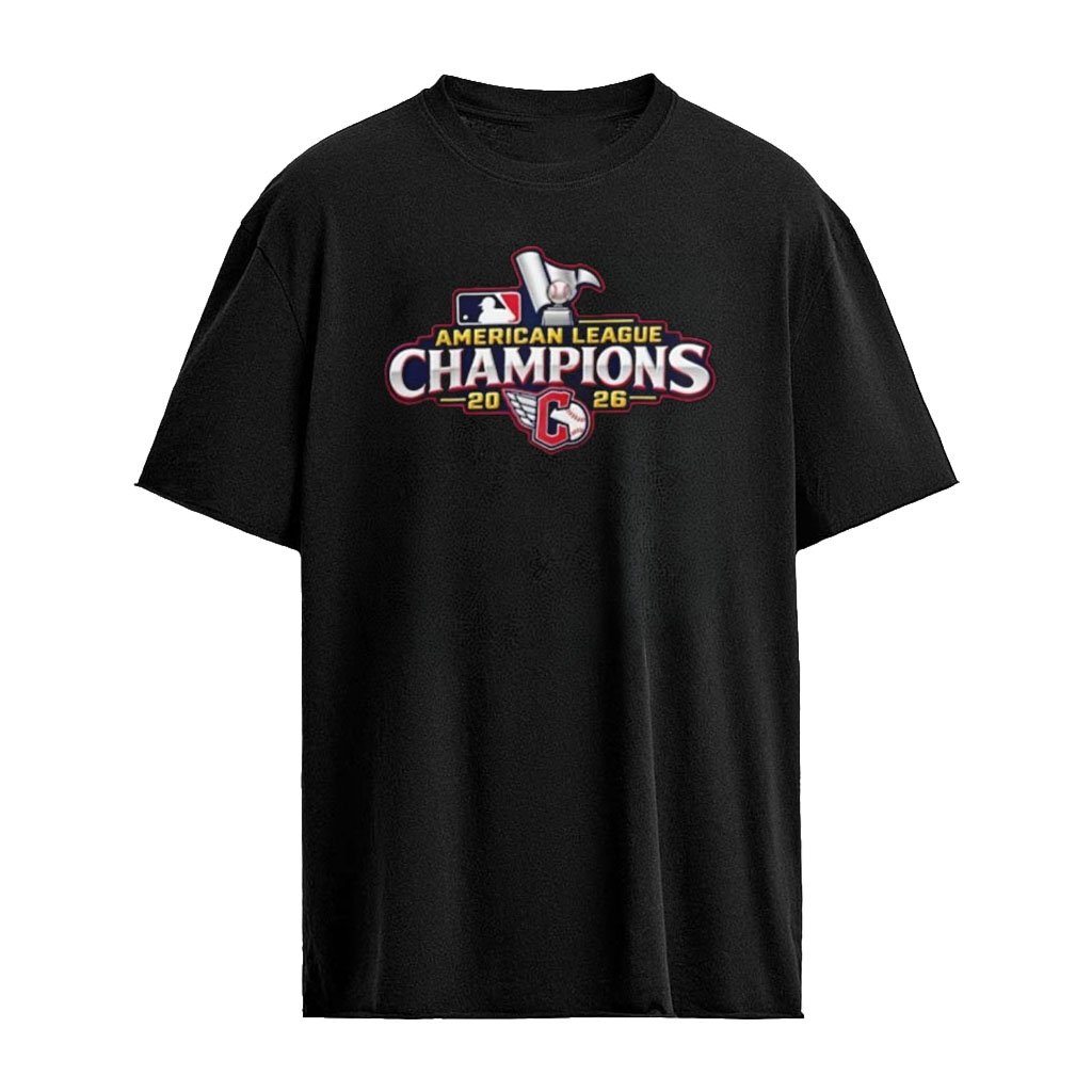 Celebrates Cleveland Guardians 2026 Champions Tee Logo American League Championship ALCS 2026 Shir