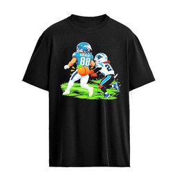 Dallas Goedert Philadelphia Eagles Full Moon Graphic T-Shirt