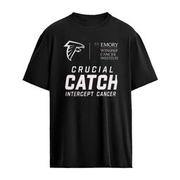 Falcons Emory Winship Cancer Institute Crucial Catch Intercept Cancer Pink Shirt