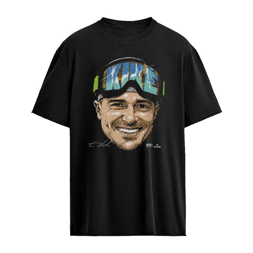 Enrique Hernandez Los Angeles D Victory Goggles T-Shirt