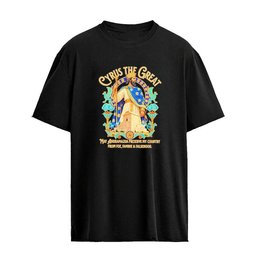 Cyrus the Great May Ahuramazda Preserve My Country from Foe Famine and Falsehood Graphic T-shirt