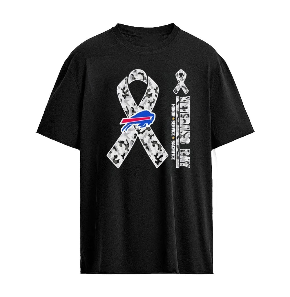 Buffalo Bills x Veterans Day 2026 Honor Service Sacrifice T-shirt
