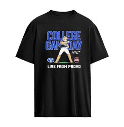 BYU Cougars Mascot College GameDay Live From Provo Signature Graphic T-Shirt