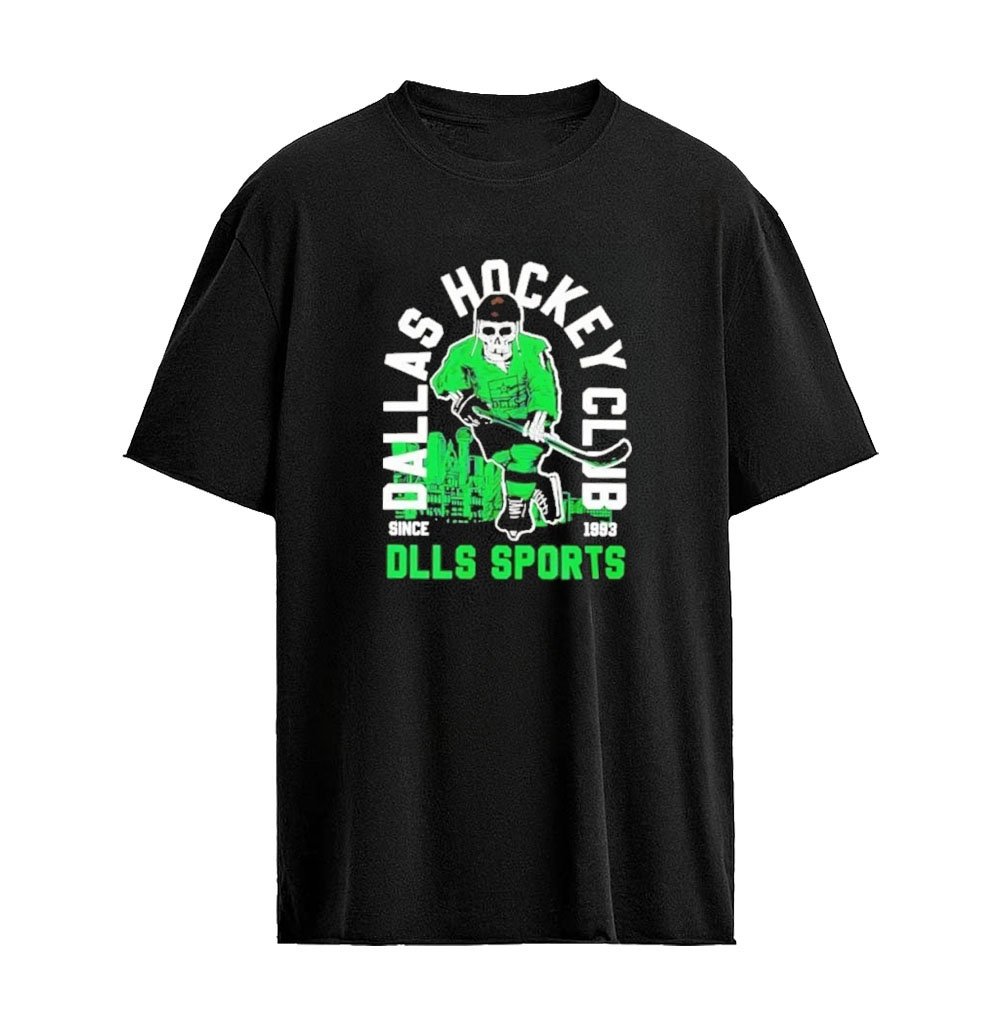 Dallas Hockey Club Since 1993 Dlls Sports Graphic T-Shirt