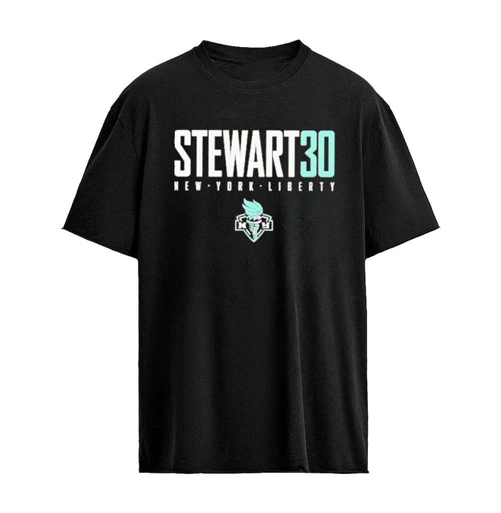 Breanna Stewart 30 New York Liberty WNBA T-shirt