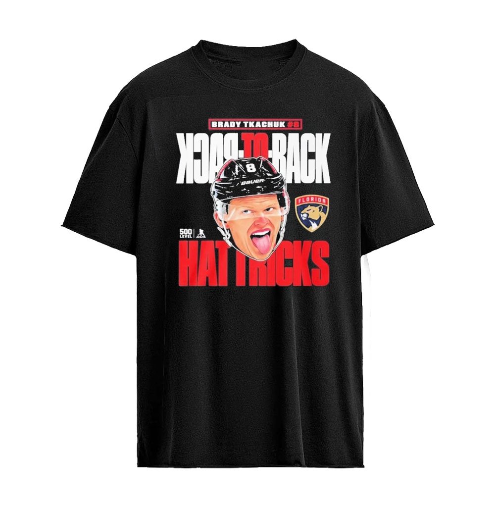 Brady Tkachuk Back-to-Back Hat Tricks Shirt