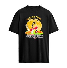 Cincinnati Bearcats x Peanuts Trick Or Treat Abbey Road Halloween 2026 Graphic T-shirt