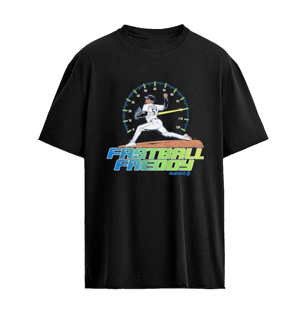 Freddy Peralta Tampa Bay Fastball Freddy Graphic T-Shirt – Milwaukee Baseball Pitcher Retro MLB Fan A
