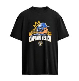 Christian Yelich Captain Milwaukee Brewers no 22 NLCS 2026 Graphic T-shirt
