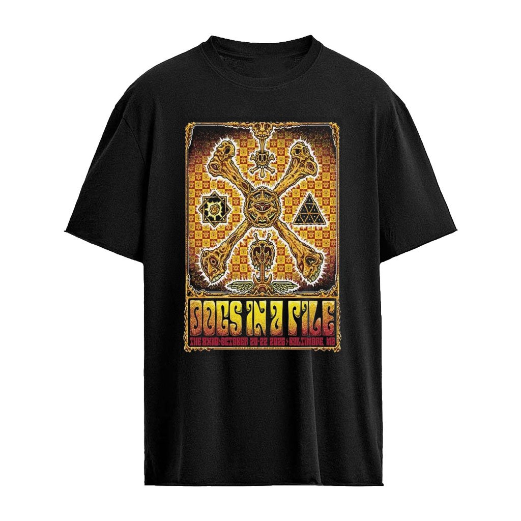 Dogs In A Pile Baltimore MD 10 20-10 22 2026 Poster T-Shirt