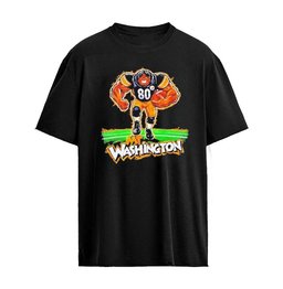 Darnell Washington Mt Washington Pittsburgh Steelers Football Caricature Graphic T-Shirt