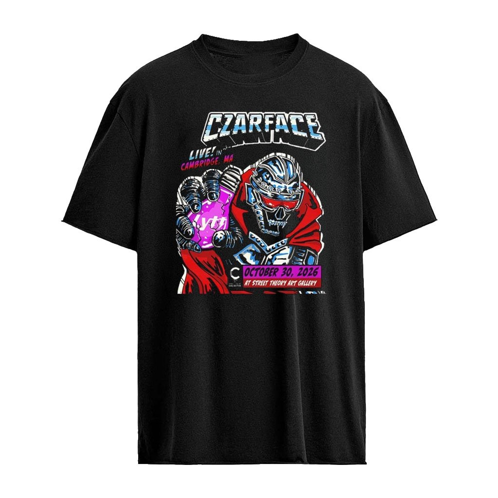 Czarface Cambridge MA Event Poster At Street Theory Art Gallery In Cambridge MA On October 30 2026