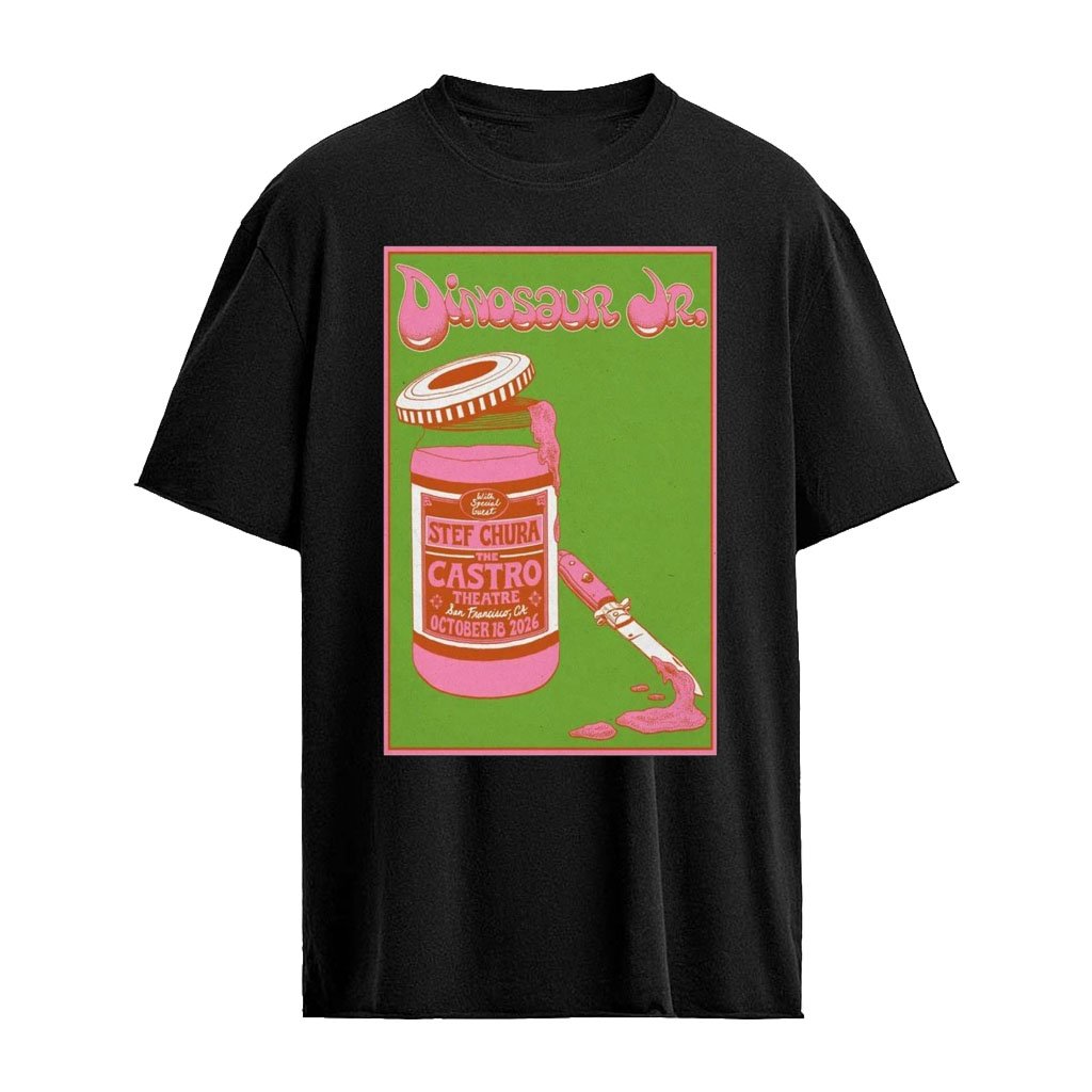 Dinosaur Jr. October 18 2026 The Castro Theatre in San Francisco, California Poster T-Shirt