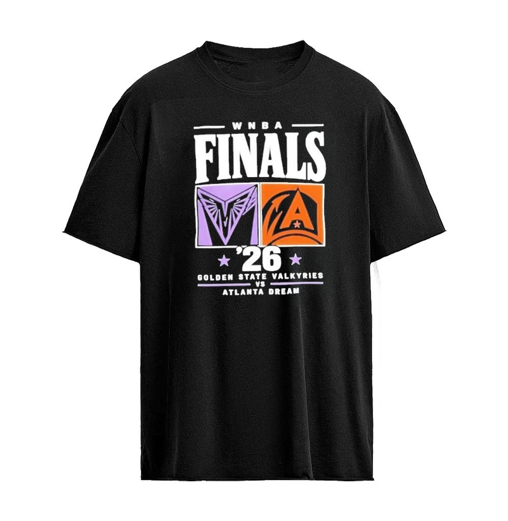 Golden State Valkyries vs Atlanta Dream WNBA Finals 2026 Player Silhouette Graphic T-shirt