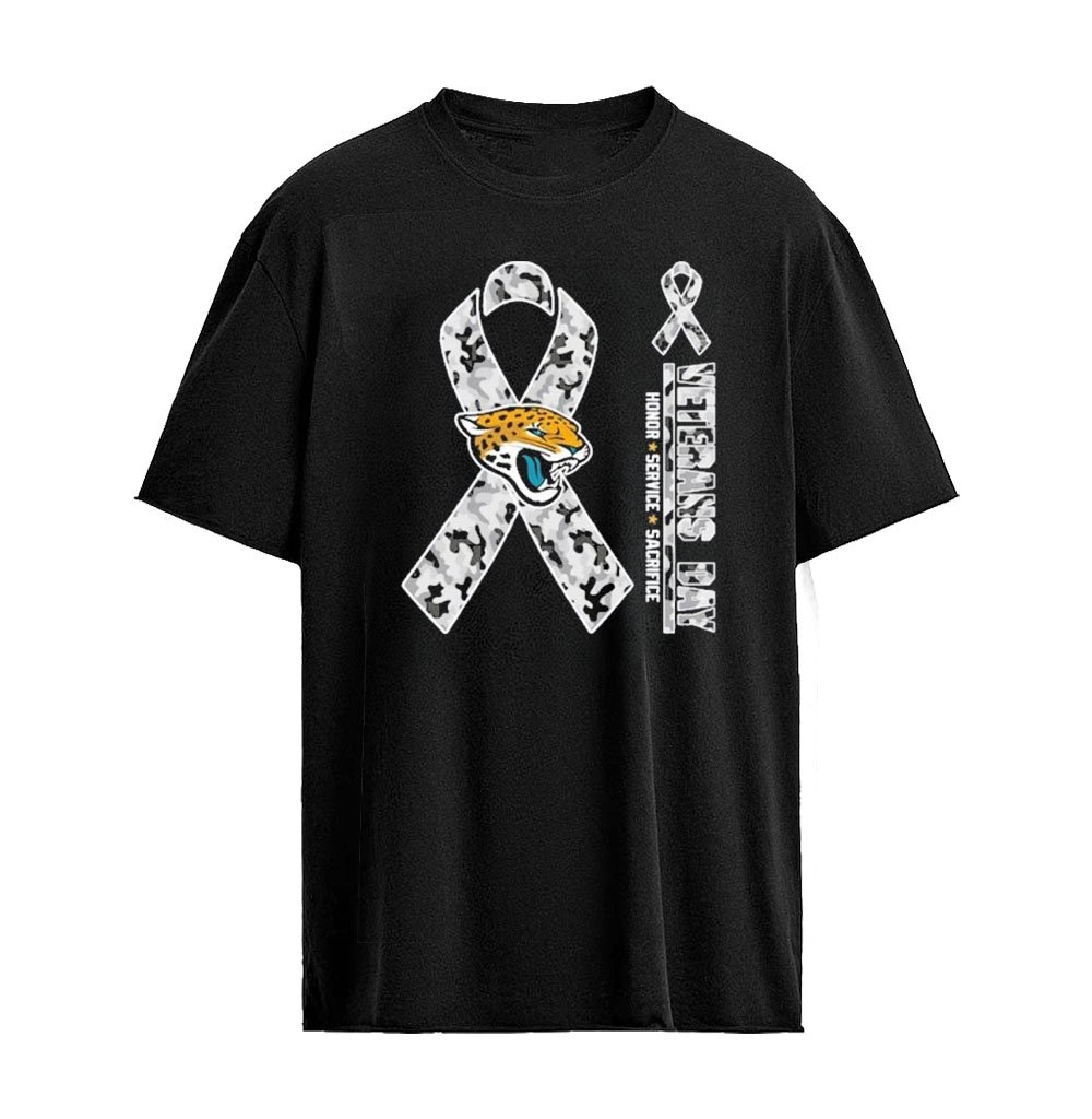 Jacksonville Jaguars x Veterans Day 2026 Honor Service Sacrifice T-shirt