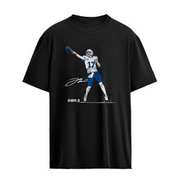 Josh Allen Backhanded Flip Touchdown Pass T-Shirt – Buffalo Bills Quarterback Highlight Football Grap