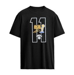 Jalen Brunson 11 New York Knicks 2026 NBA Champions Trophy Signature Graphic T-Shirt