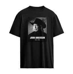 John Anderson Country Music Hall of Famer Memorial T-Shirt – RIP 1954–2026 Country Le