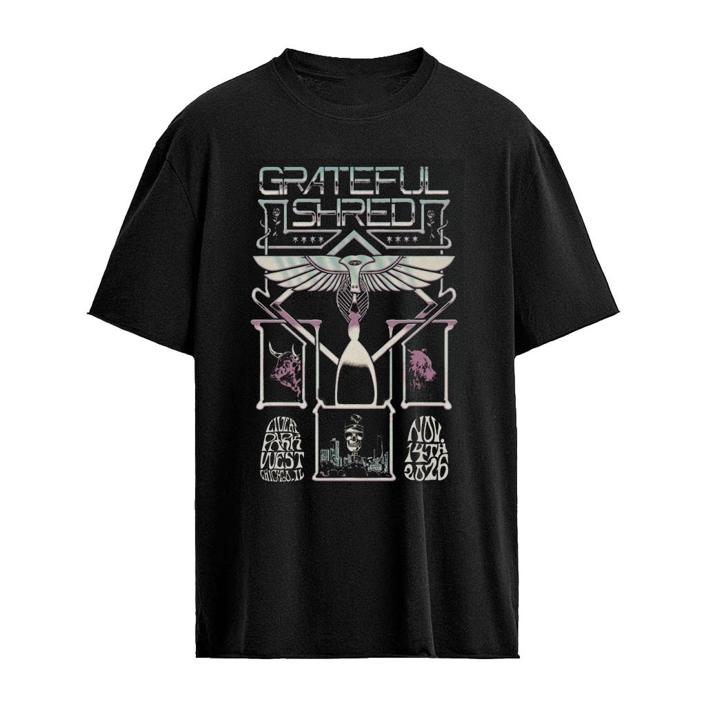 Grateful Shred At Park West In Chicago IL On Nov 14 2026 Poster T-Shirt