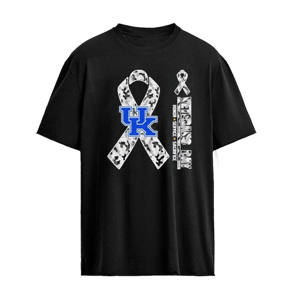 Kentucky Wildcats x Veterans Day 2026 Honor Service Sacrifice T-shirt