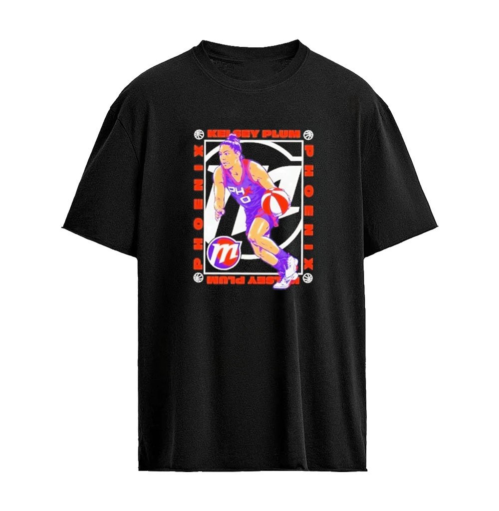 Kelsey Plum Phoenix Mercury WNBA 2026 Player Name Graphic T-shirt