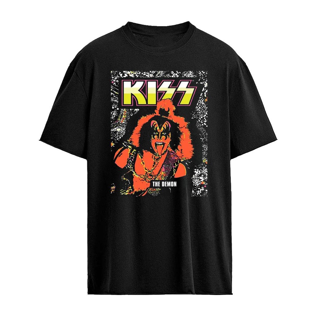 Kiss x Ben Cooper Action Figures Halloween 2026 Gene Simmons The Demon 70s Litho Poster T-Shirt