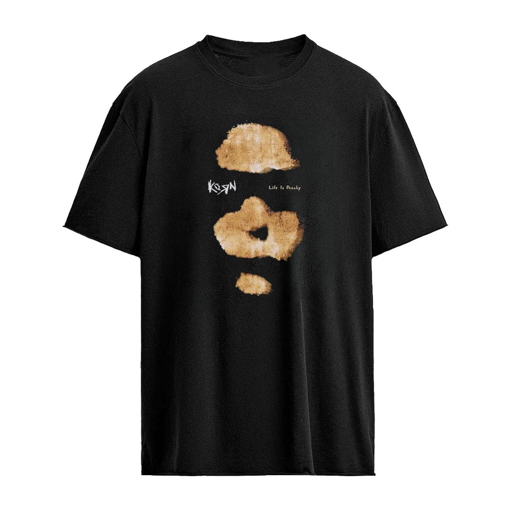 Korn Band 30th Anniversary Life Is Peachy Shadow Face Shirt