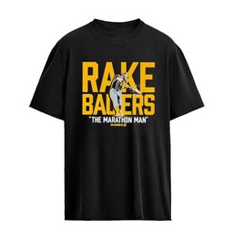 Jake Bauers Rake Bauers T-Shirt – Marathon Man Milwaukee Brewers Baseball