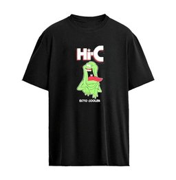 Hi-C Ecto Cooler Slimer Ghostbusters 90s Nostalgia Graphic T-shirt