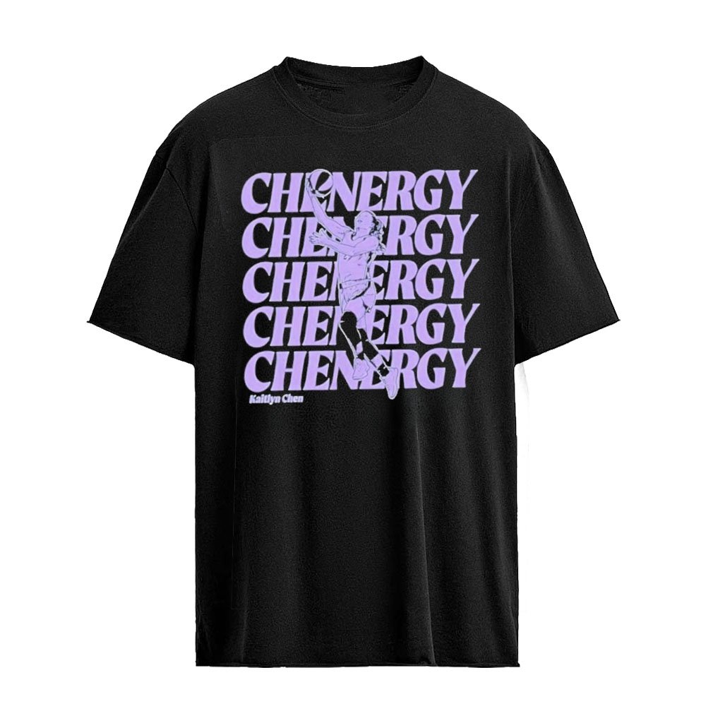 Kaitlyn Chen Golden State Valkyries Chenergy Pose Star Graphic T-Shirt