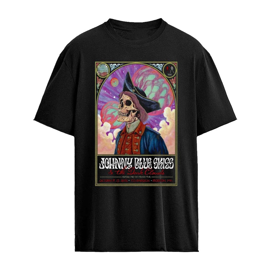 Johnny Blue Skies At TD Garden in Boston MA On Oct 13 2026 Poster T-Shirt