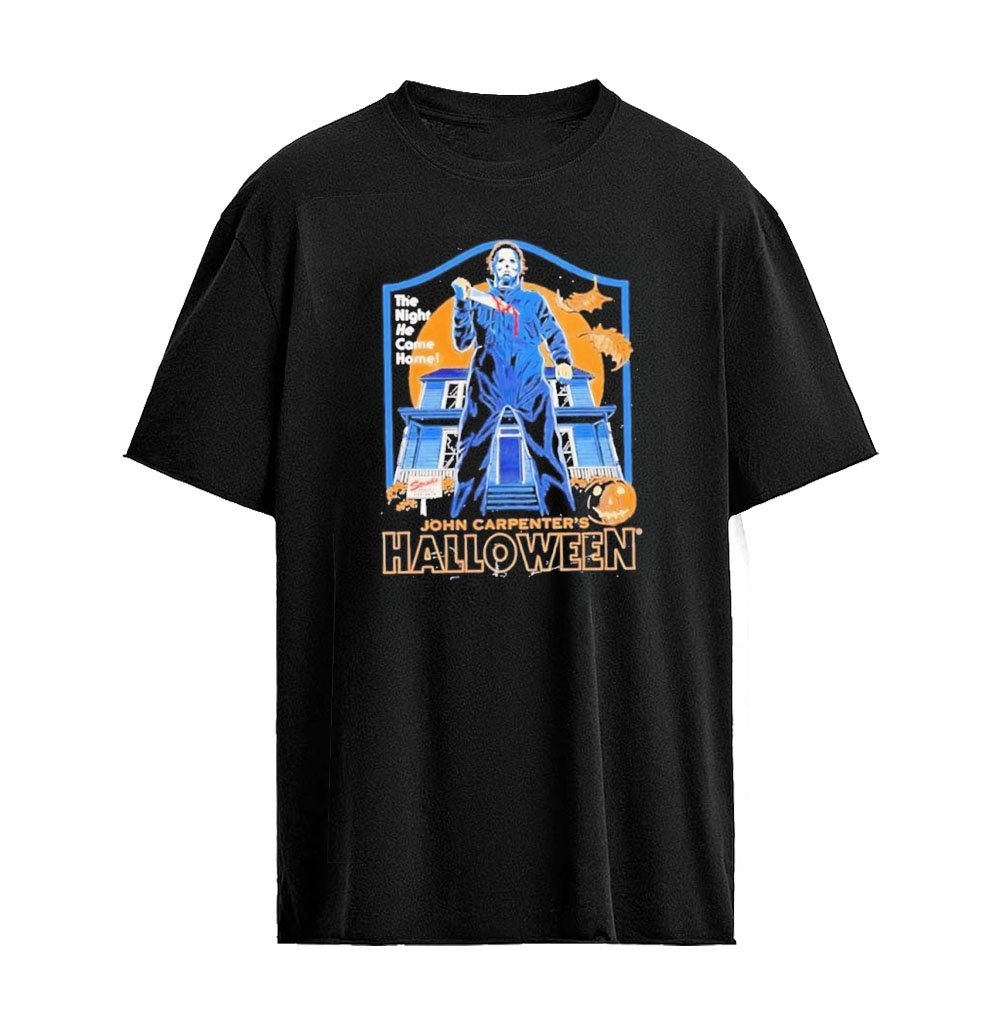 John Carpenter’s Halloween The Night He Came Home Graphic T-Shirt