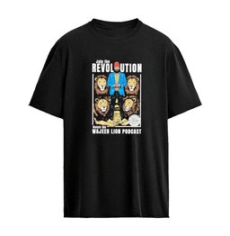 Join The Revolution Watch The Wajeeh Lion Podcast T-shirt