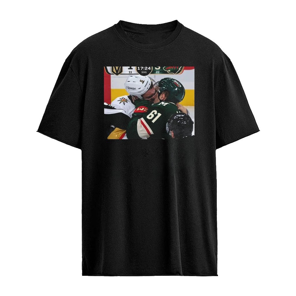 Lorenz And Lauzon Kissing Fight Shirt