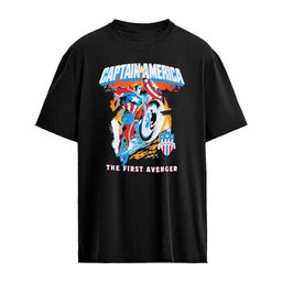 Marvel Exclusive Captain America Motorcycle The First Avenger Shirt